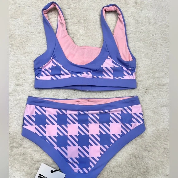 Beach Riot Houndstooth Bikini - Picture 3 of 3